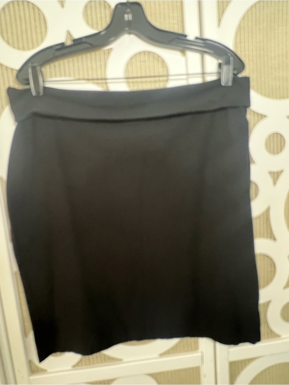 Eileen Fisher Black Pencil Skirt